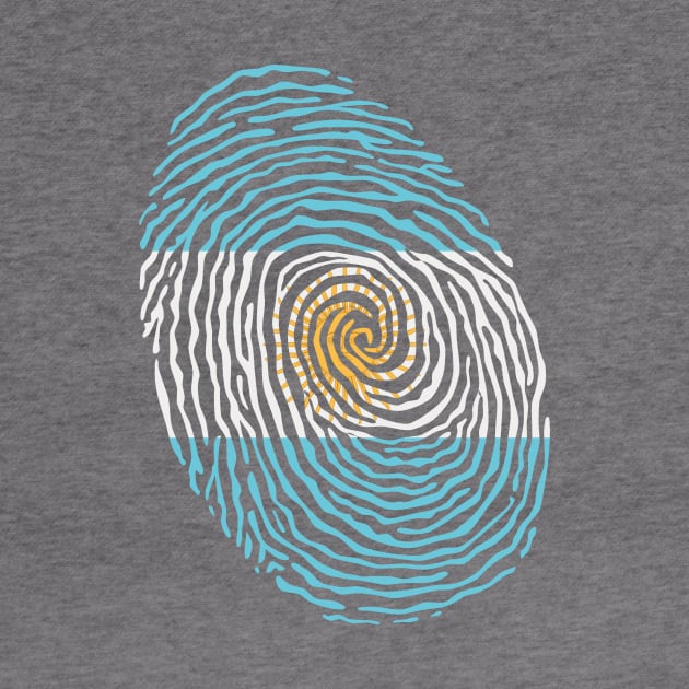 Argentina Fingerprint by KindlyHarlot